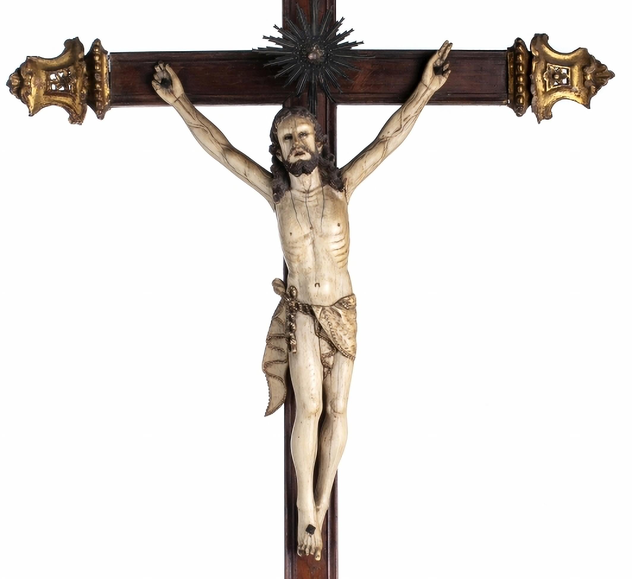 the agonizing jesus christ crucifix