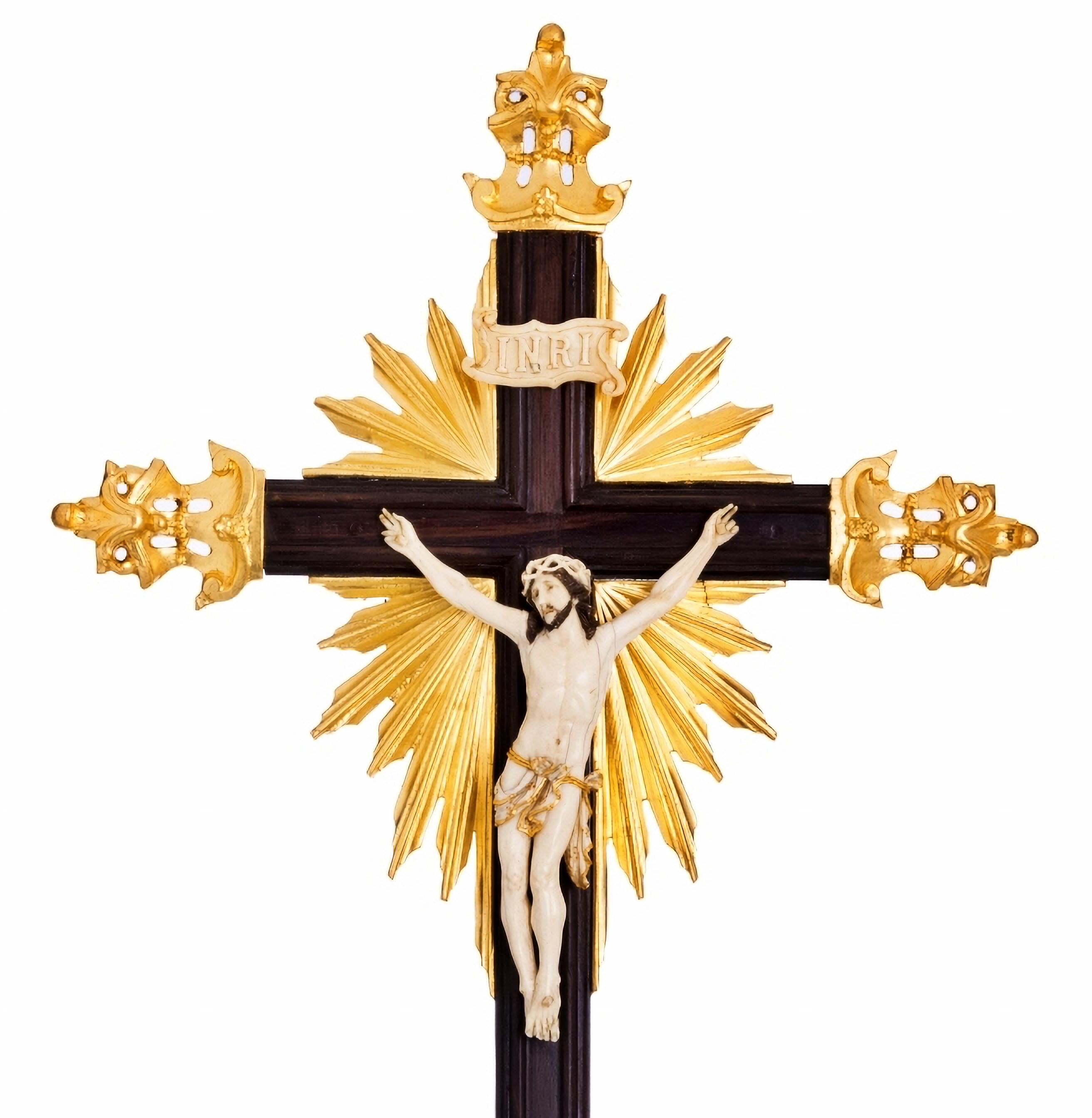 agonizing jesus christ crucifix