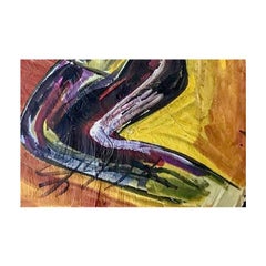 Jesús ‘Chucho’ Reyes Ferreira, Yellow Christ, Mixed on China Paper