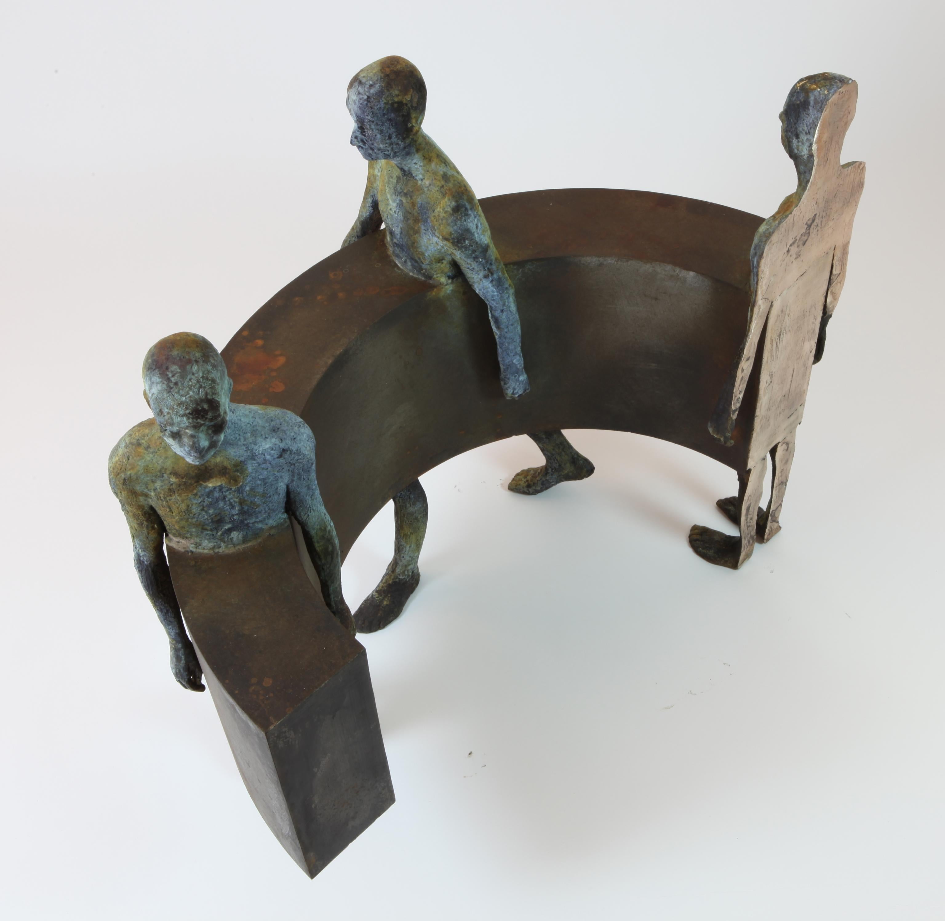 Jesus Curia Perez Figurative Sculpture – Waschbeckenfinish III/2
