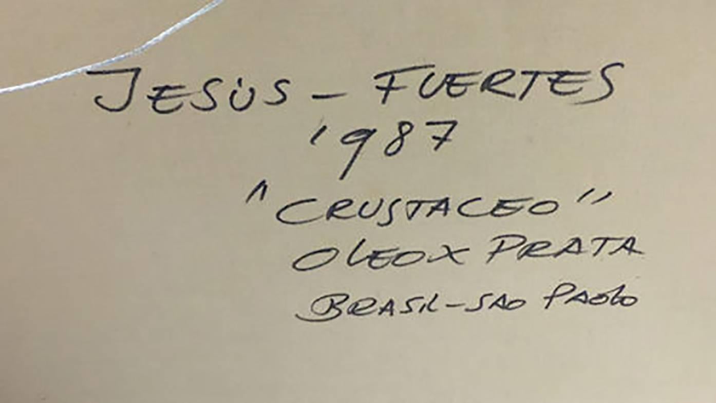 CRUSTACEO - Animal Painting Beige di Jesus Fuertes