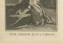 Jesus “I Am the Way” – John XIV Antique Engraving, c.1735