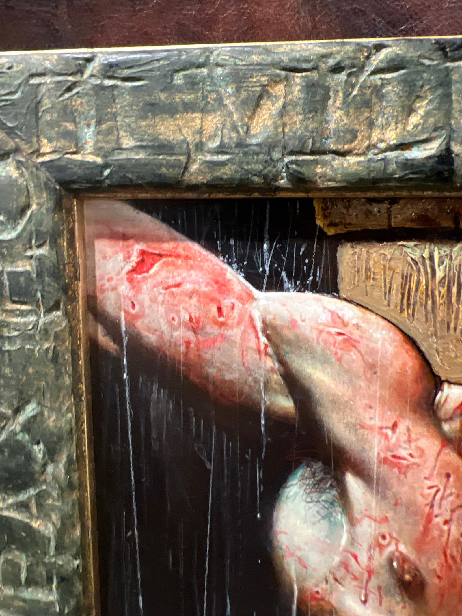 JESUS EN AGONIE.... NO holdS BARRED par Simon Bisley Original Art en vente 2