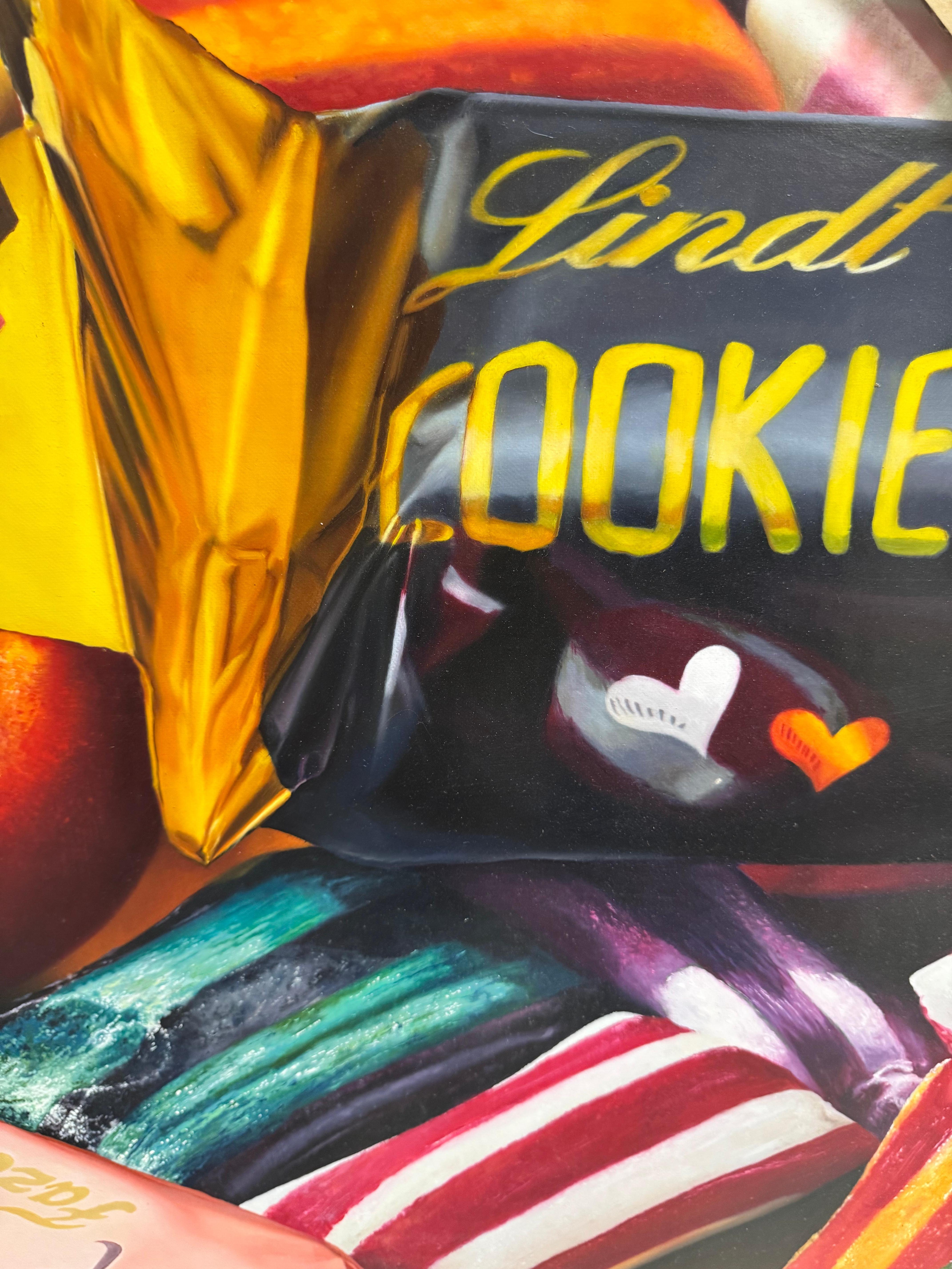 Candy Crush - Painting di Jesus Navarro