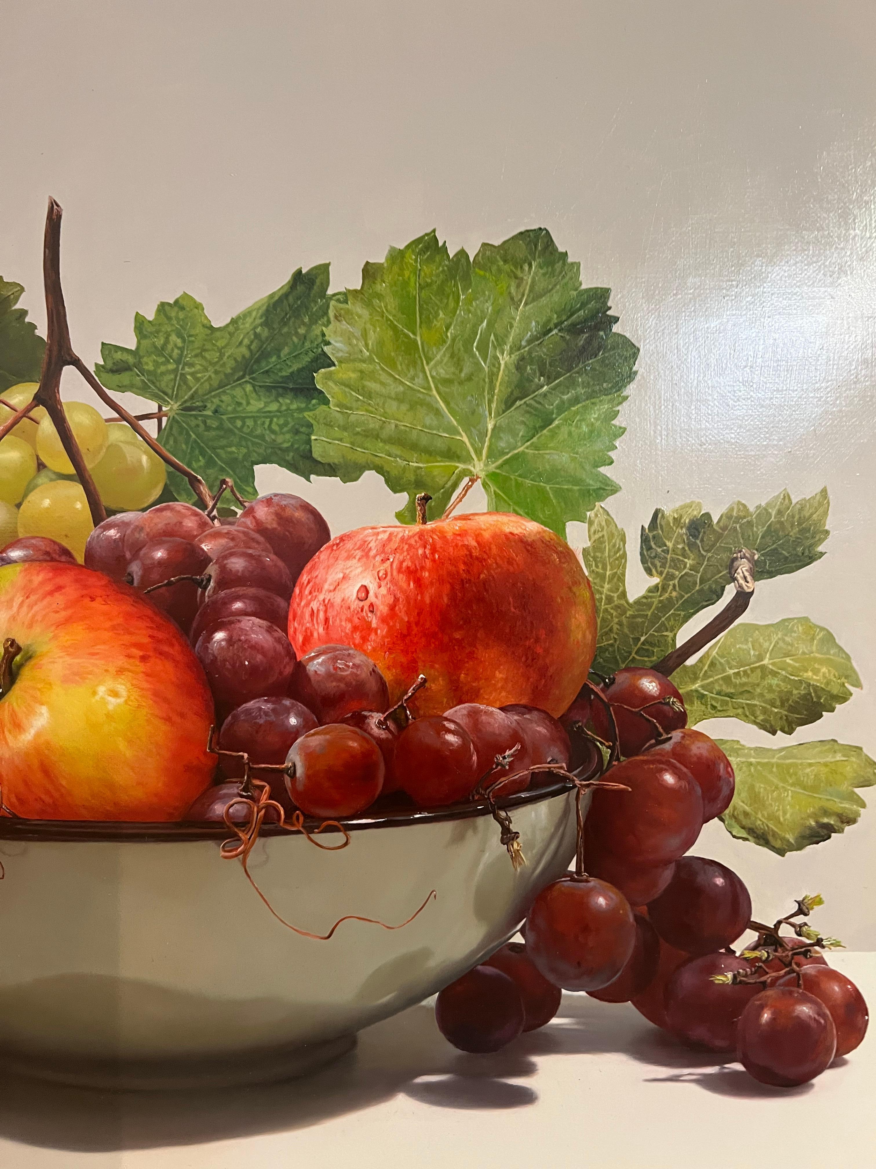 Fruit divin - Photoréalisme Painting par Jesus Navarro