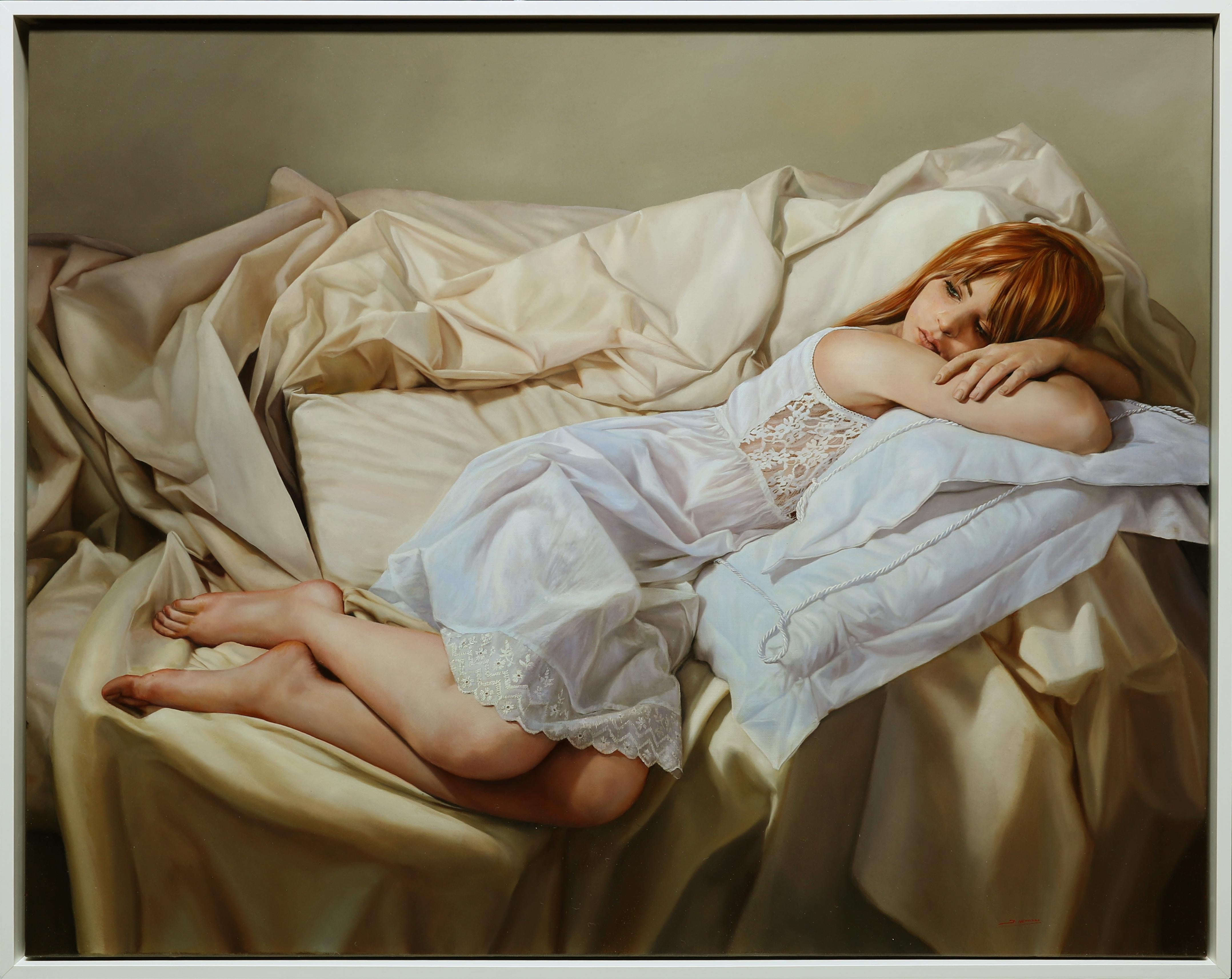 Jesus Navarro Still-Life Painting – Träume für morgen