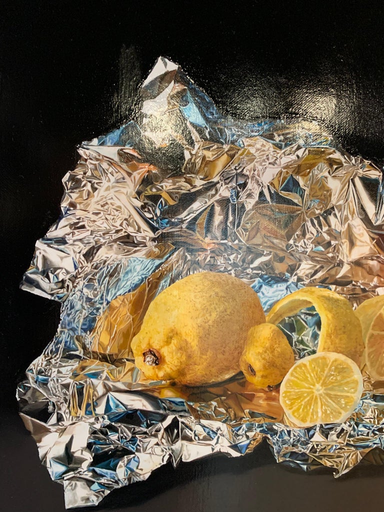 When Life Gives You Lemons - Painting by Jesus Navarro
