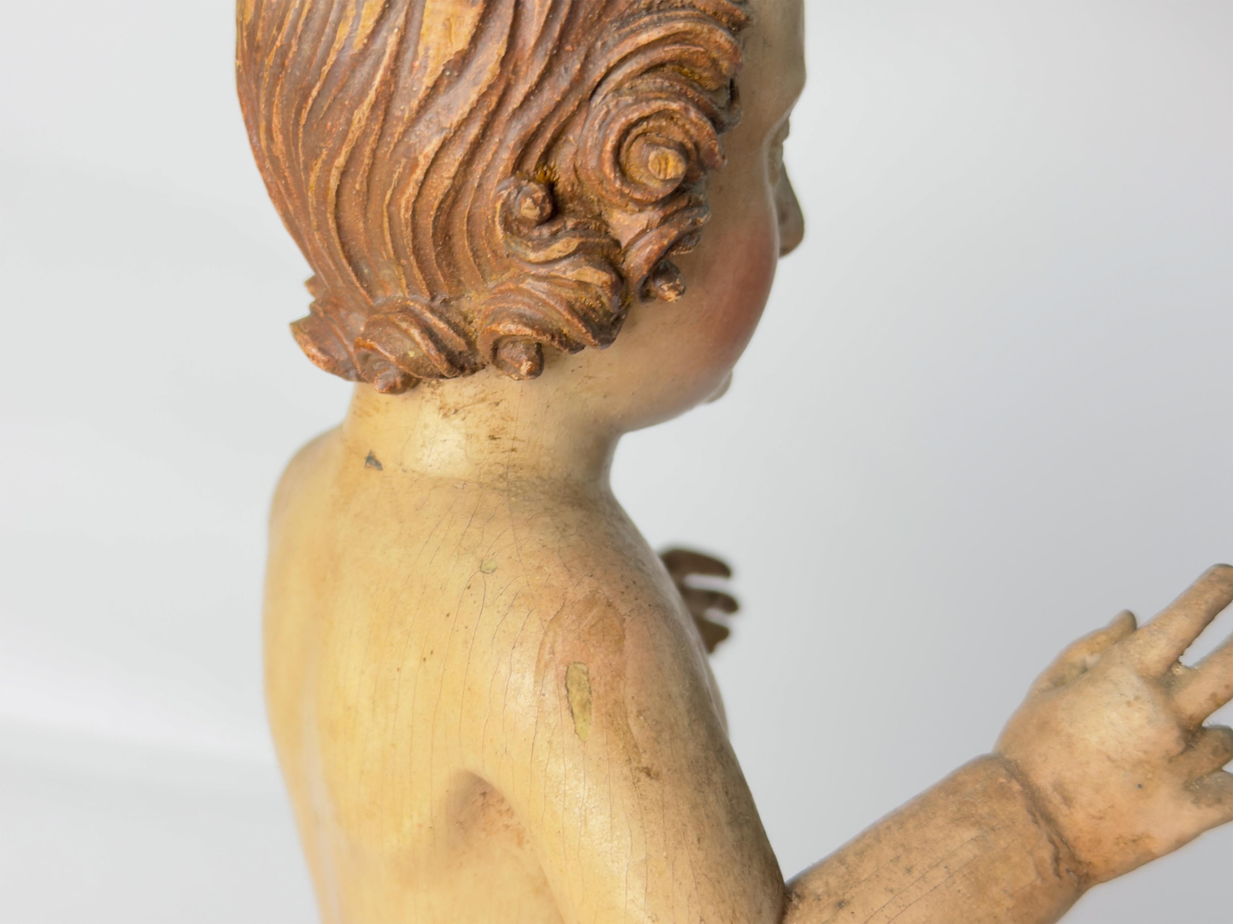 Gesù di Mechelen Scultura religiosa fiamminga, XVII secolo in vendita 4