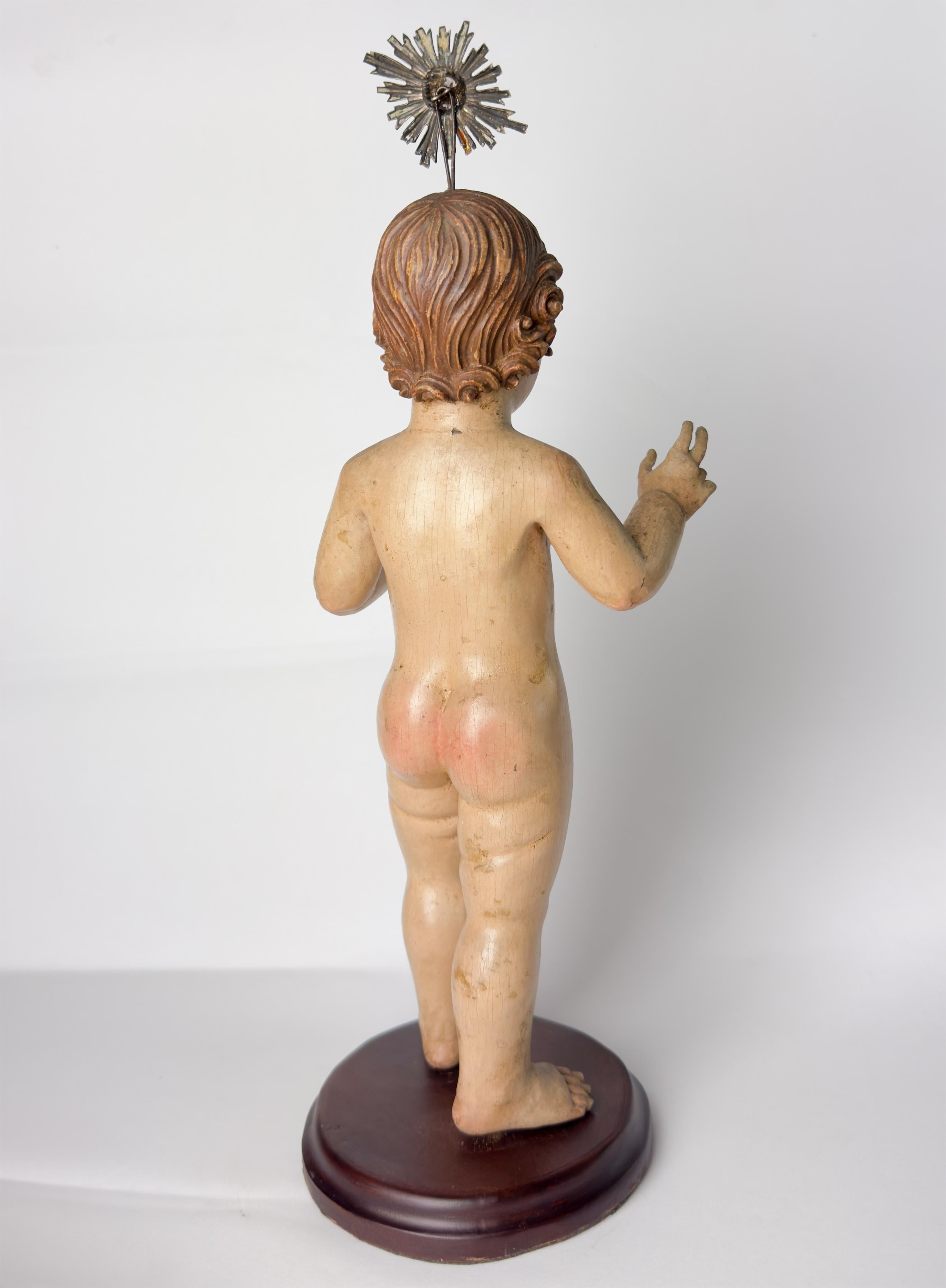 Belga Gesù di Mechelen Scultura religiosa fiamminga, XVII secolo in vendita