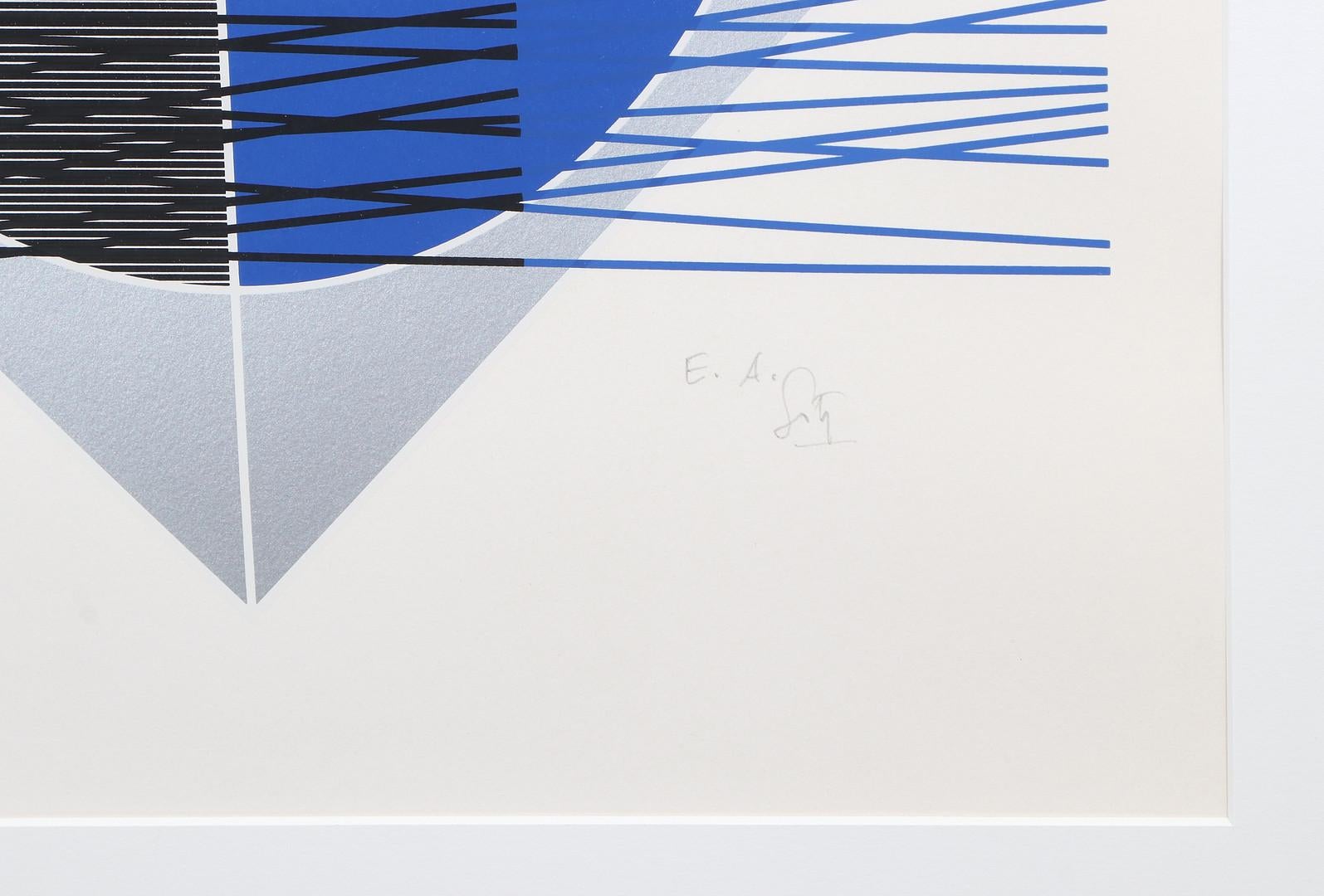Jesús Rafael Soto (1923-2005) - Araya - Serigrafia a colori su carta, 1974 in vendita 1
