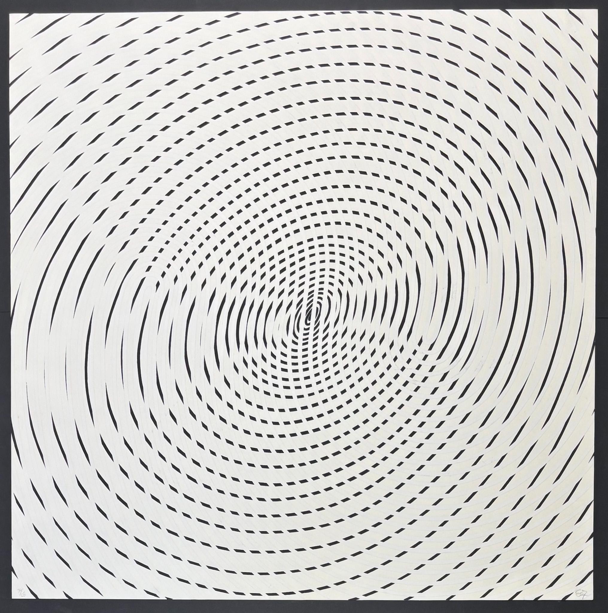Jesús Rafael Soto (1923–2005) - Spiral - Silkscreen on paper For Sale 1