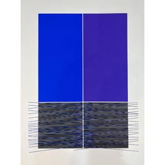 Jess Rafael Soto - Composition - Sérigraphie signée à la main, 1978