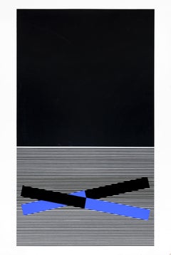 Jesus Rafael Soto Serigraph: Composition, 1969