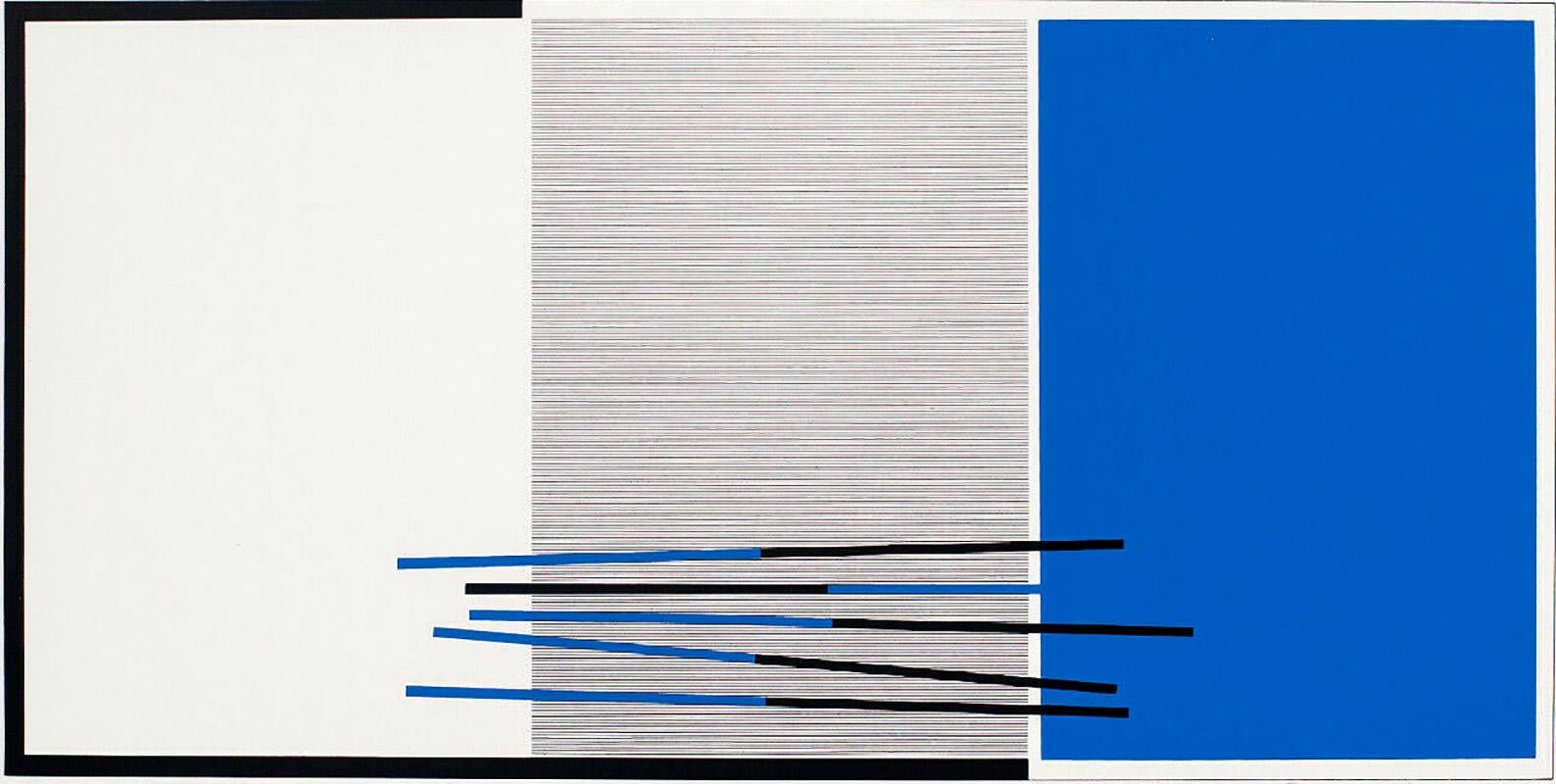 Jesus Rafael Soto – Ohne Titel, farbiger Siebdruck, signiert und nummeriert, 1968 (Zeitgenössisch), Print, von Jesús Rafael Soto 