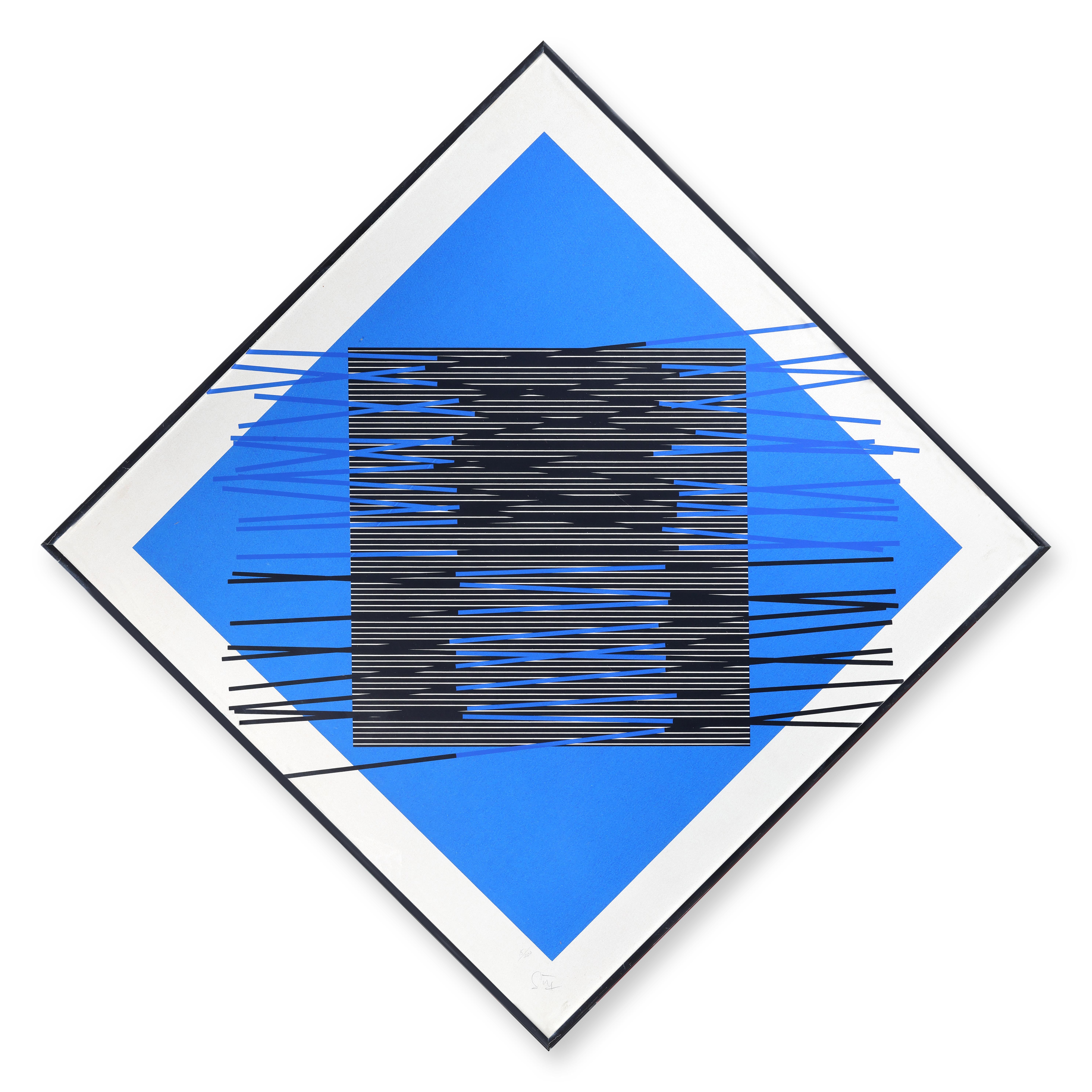 Jesús Rafael Soto  Abstract Print - Untitled