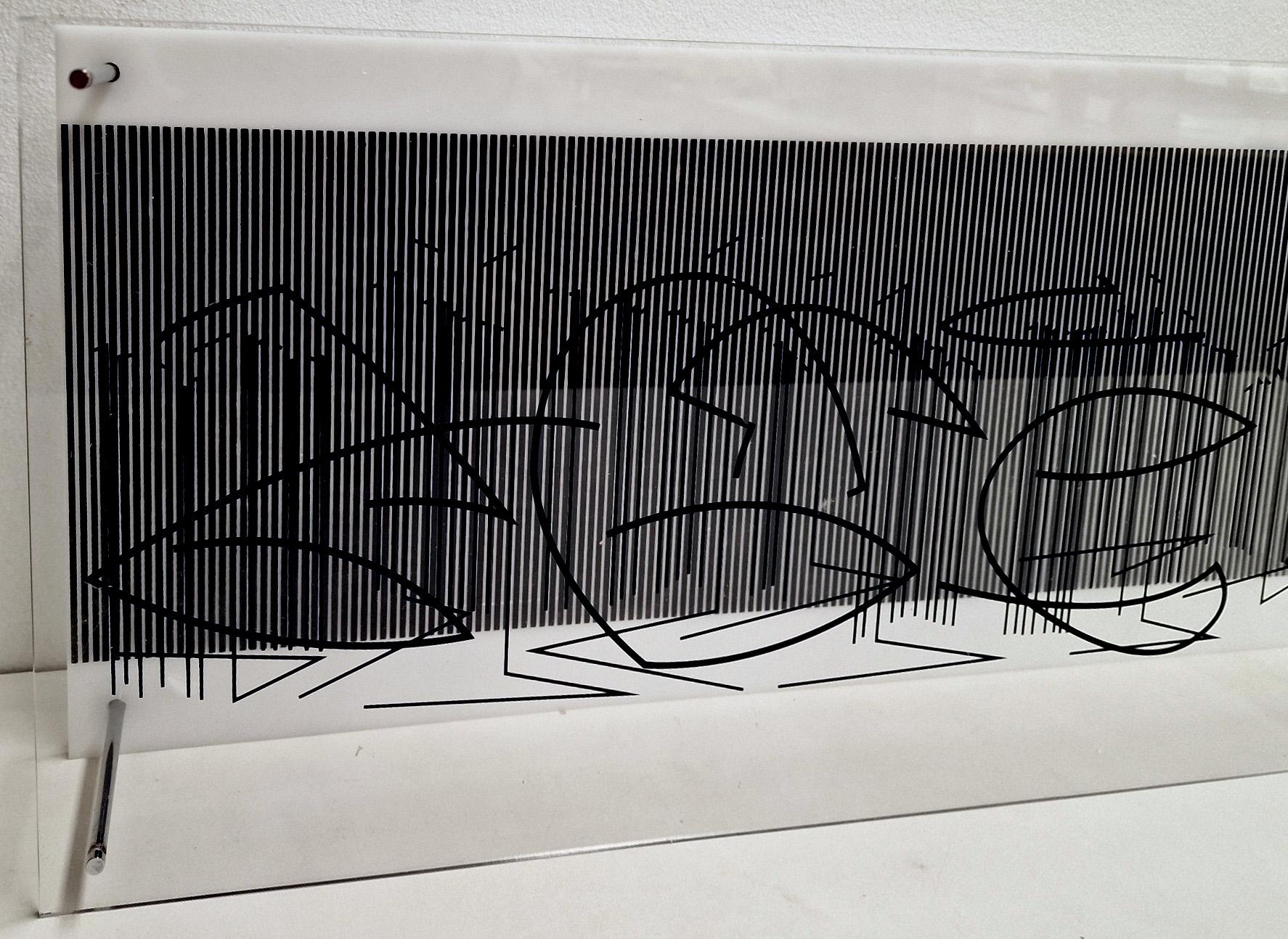Serie Sintesis, Mixed Media Op Art Sculpture by Jesus Rafael Soto 1