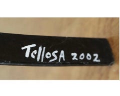 “Black Iron Balancing sculpture”