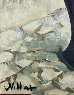 Young Woman Fetching Water oil on canvas painting Spain