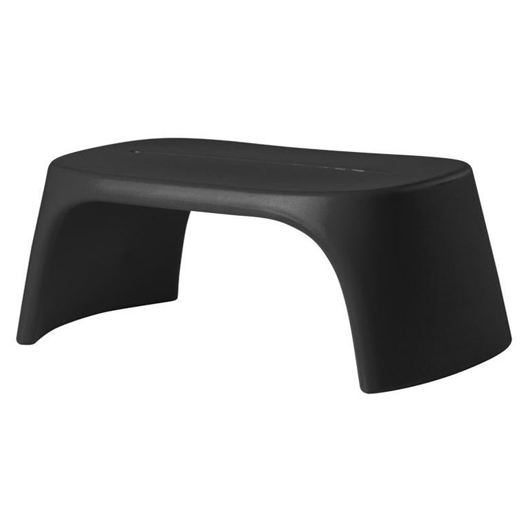 Jet Black Amélie Panchetta Bench by Italo Pertichini