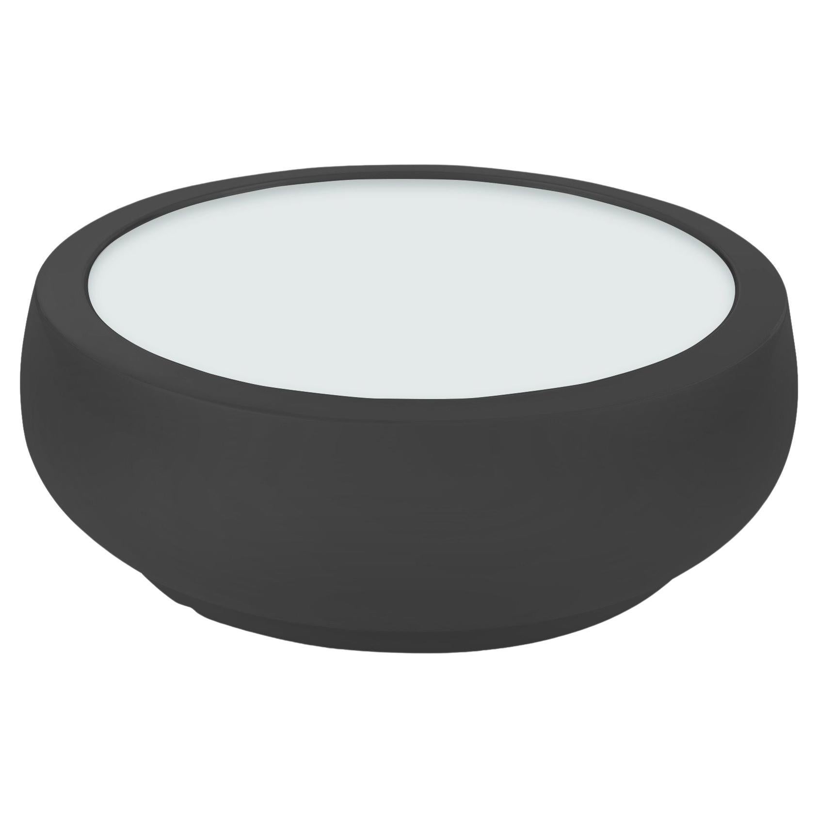 Table basse noire Jet par Marcel Wanders