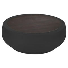 Tavolino da caffè Jet Black Chubby di Marcel Wanders