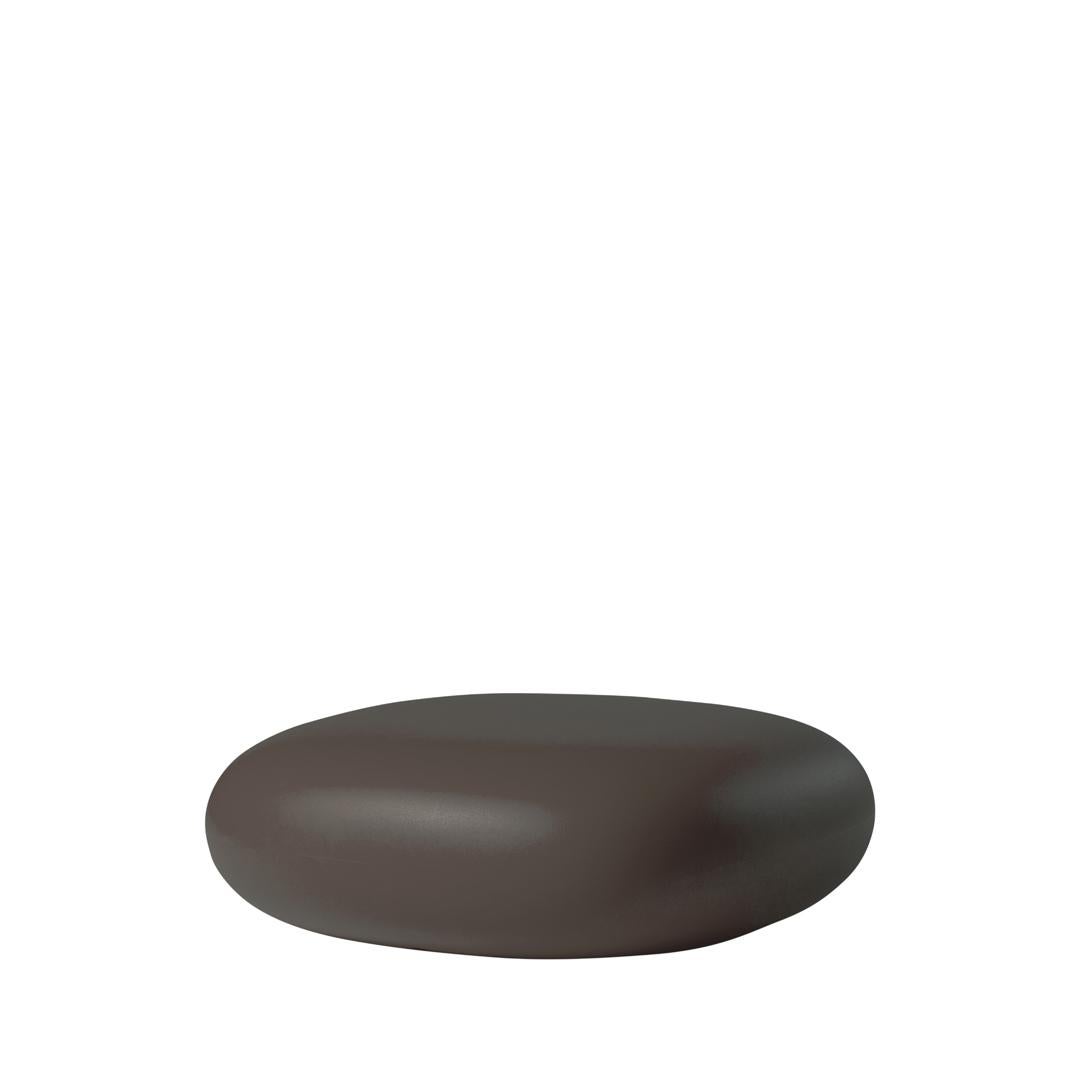 Jet Schwarze Chubby Low Footrest von Marcel Wanders (Sonstiges) im Angebot