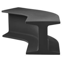 Jet Black Iron Modular Bench by Sebastian Bergne