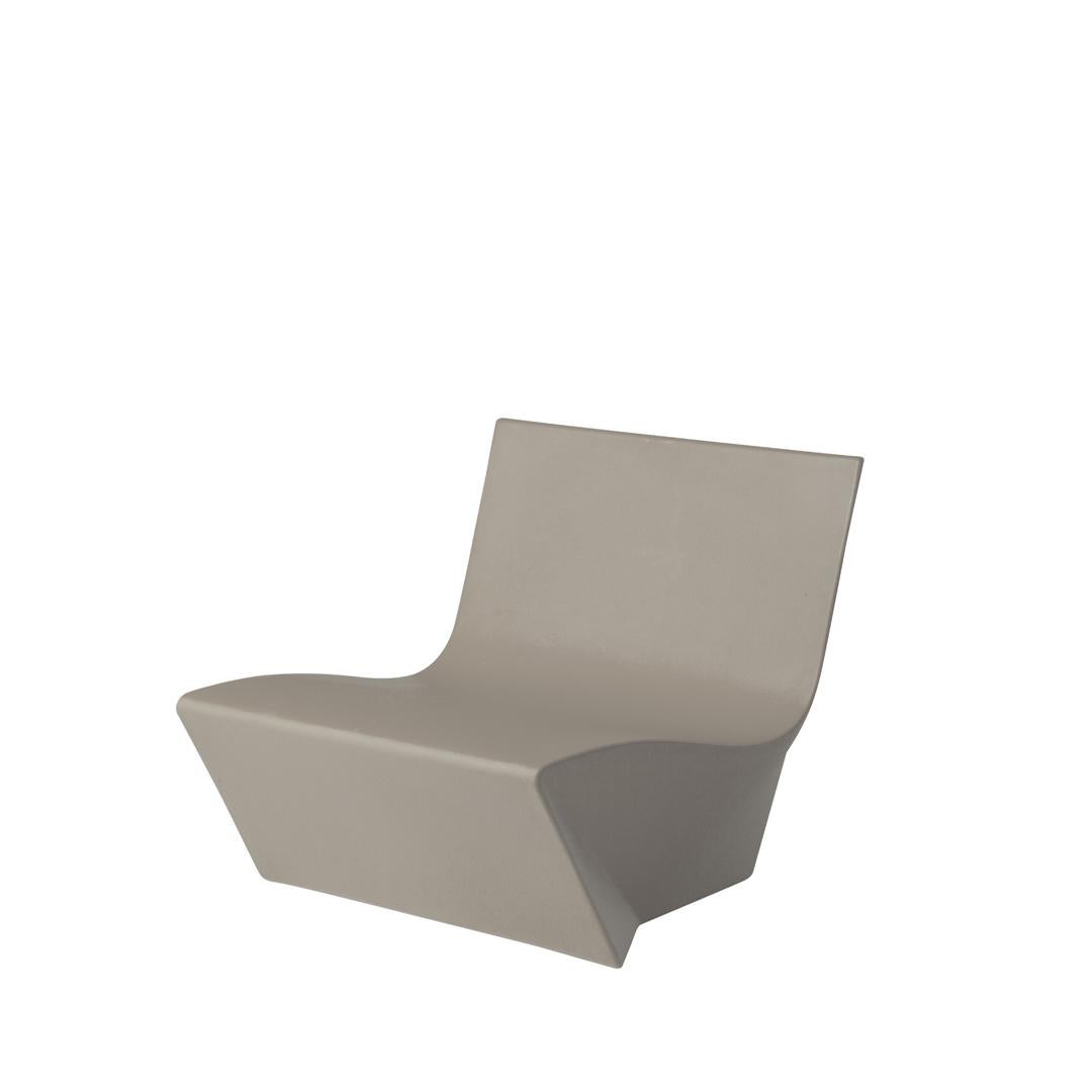 Niedriger Kami Ichi-Stuhl in Jet-Schwarz von Marc Sadler (21. Jahrhundert und zeitgenössisch) im Angebot