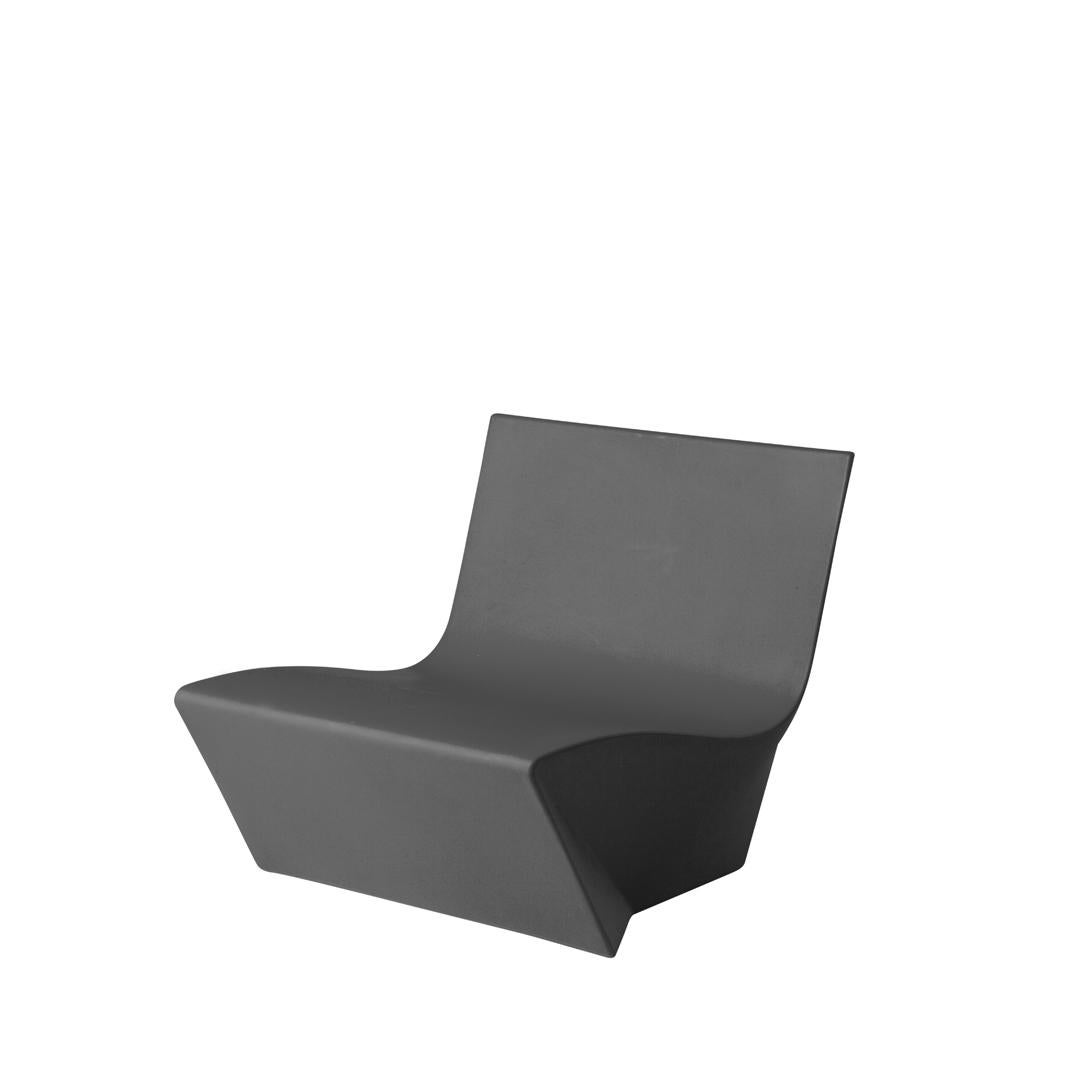 Other Jet Black Kami Ichi Low Chair by Marc Sadler For Sale