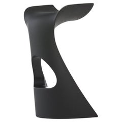 Jet Black Koncord High Stool by Karim Rashid