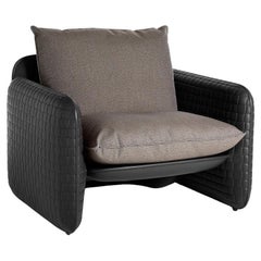 Jet Black Mara Armchair by Lorenza Bozzoli