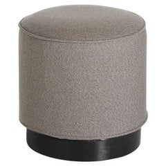 Jet Black Mara Pouf by Lorenza Bozzoli