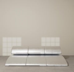 Jet Lag Chair Sculptural Modular Chaise Longue Contemporary 'Silver'