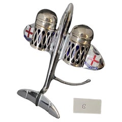 Jet Plane Novelty Cruet set 1950s [B].