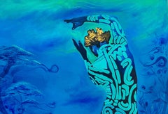 Like Trees in the Wind - 21. Jahrhundert, figurativ, afrikanisch, Tanz, Body Writing