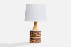 Jette Hellerøe, Table Lamp, Ceramic, Denmark, 1960s