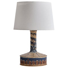 Jette Hellerøe, Table Lamp, Ceramic, Denmark, 1970s