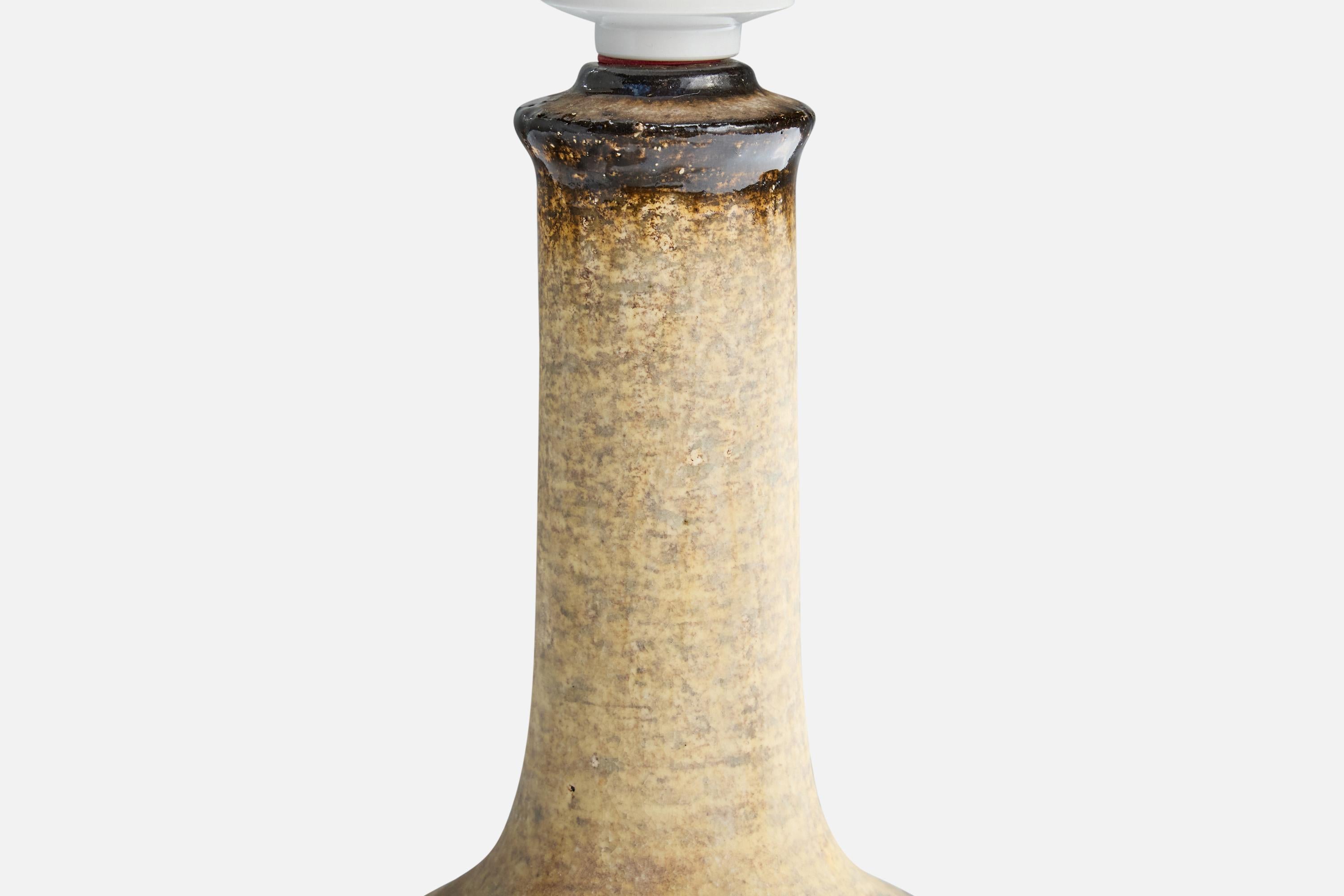 Mid-20th Century Jette Hellerøe, Table Lamps, Ceramic, Denmark, 1960s For Sale