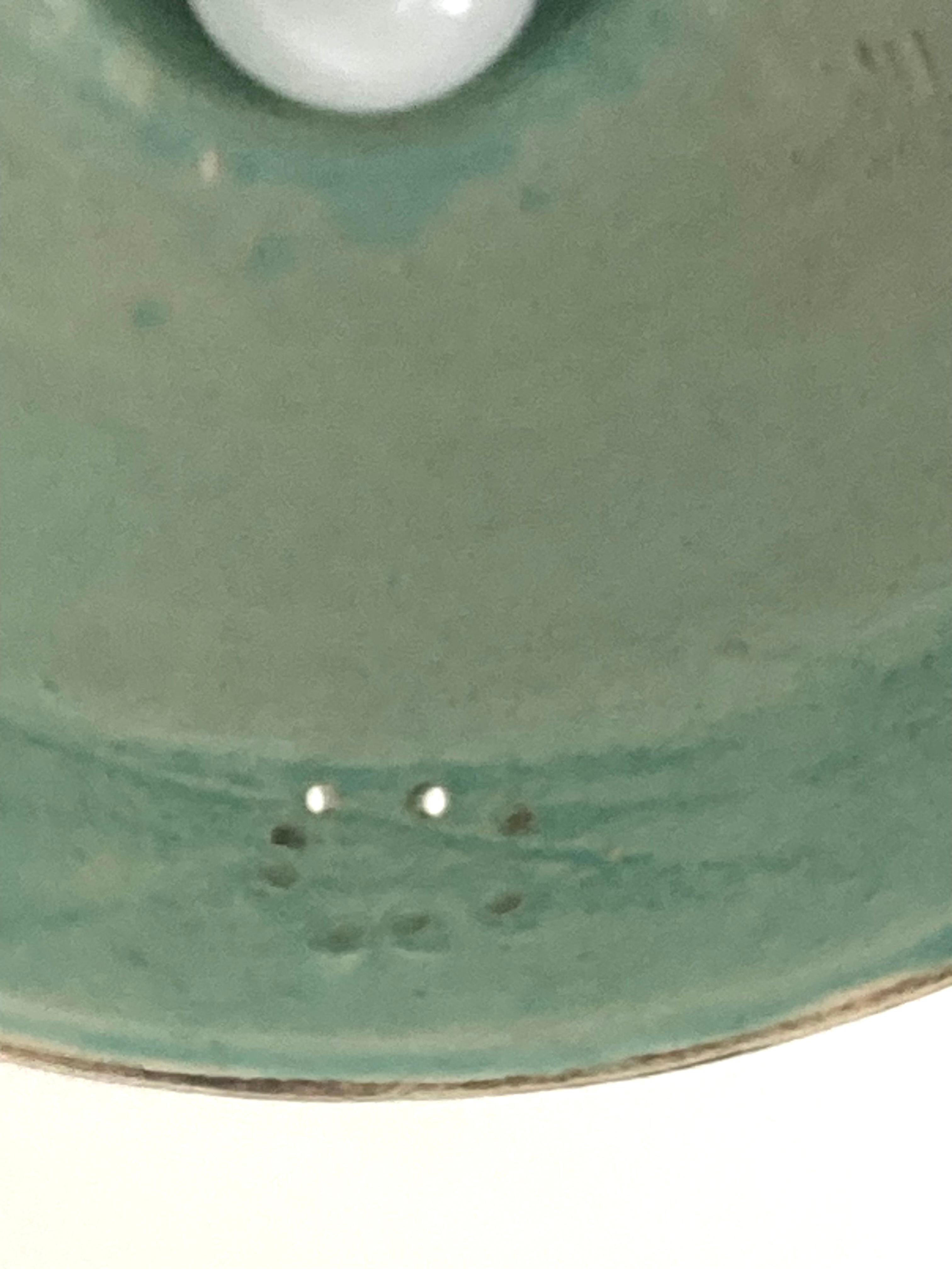 Mid-Century Modern Jette Helleroe Danish Ceramic Pendant For Sale