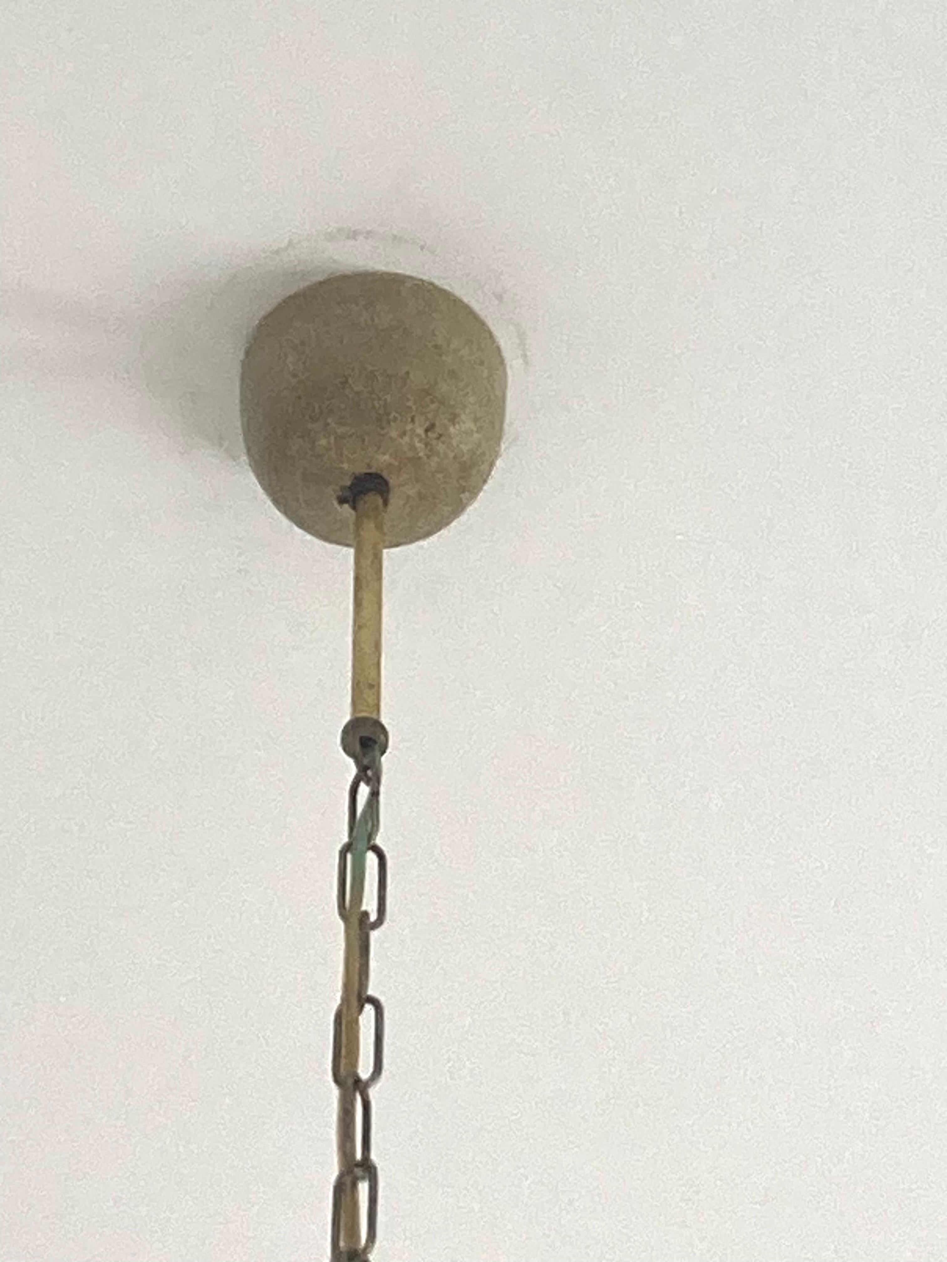 Jette Helleroe Danish Ceramic Pendant In Good Condition For Sale In Jersey City, NJ