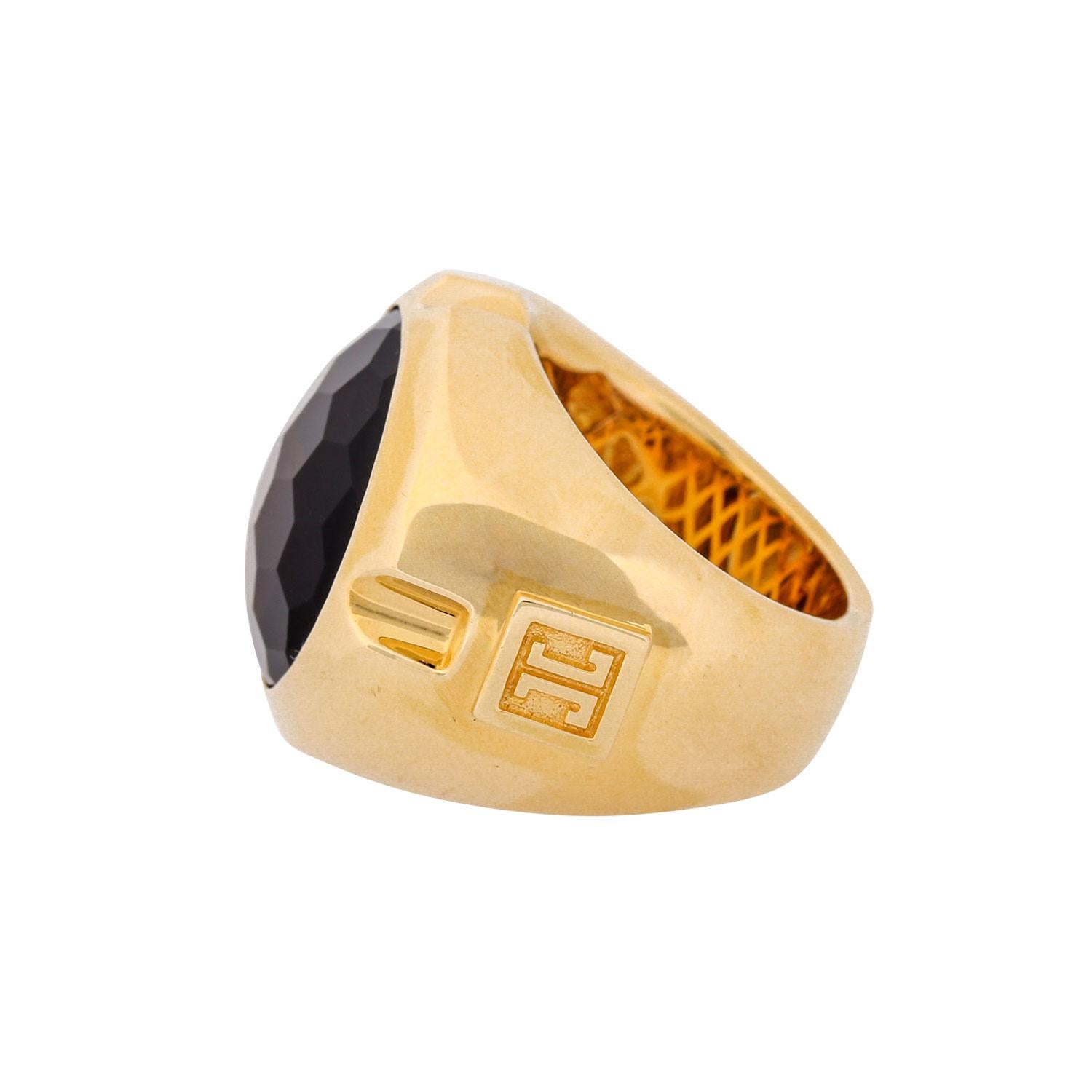 JETTE JOOP Ring mit rauchfarbenem Quarz im Zustand „Gut“ im Angebot in Stuttgart, BW