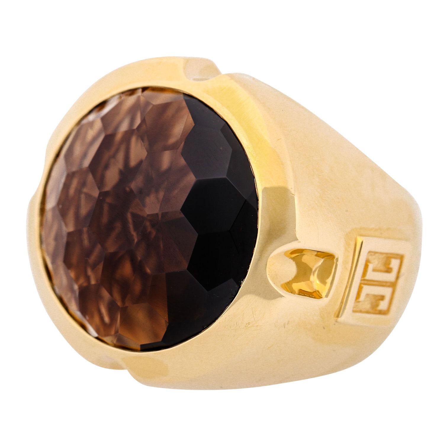 JETTE JOOP Ring mit rauchfarbenem Quarz Damen im Angebot