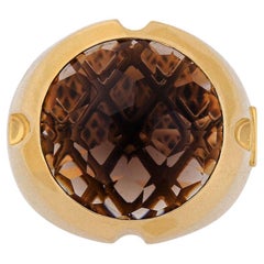 JETTE JOOP Ring mit rauchfarbenem Quarz