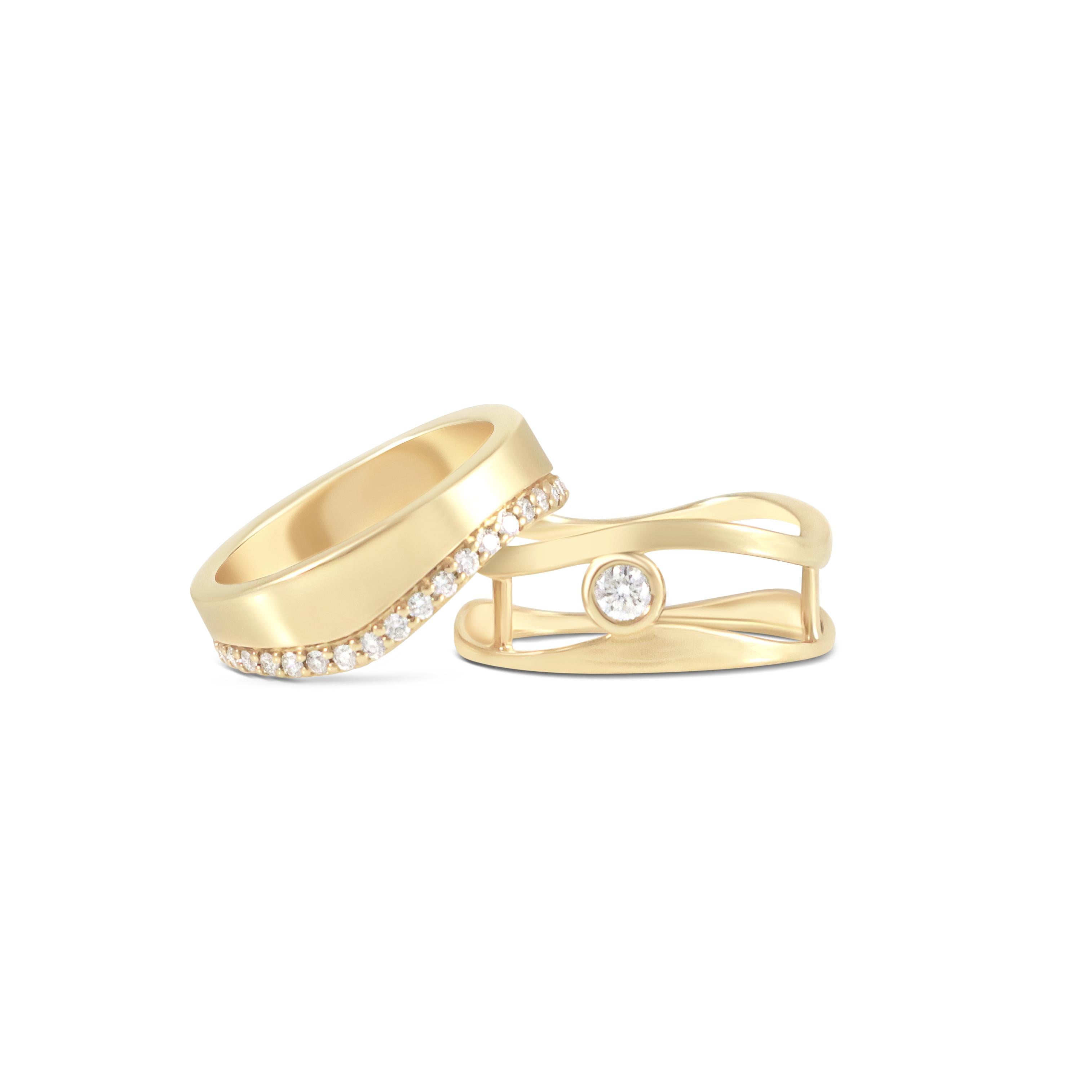For Sale:  Jevela Celenia Diamond Ring Set 2
