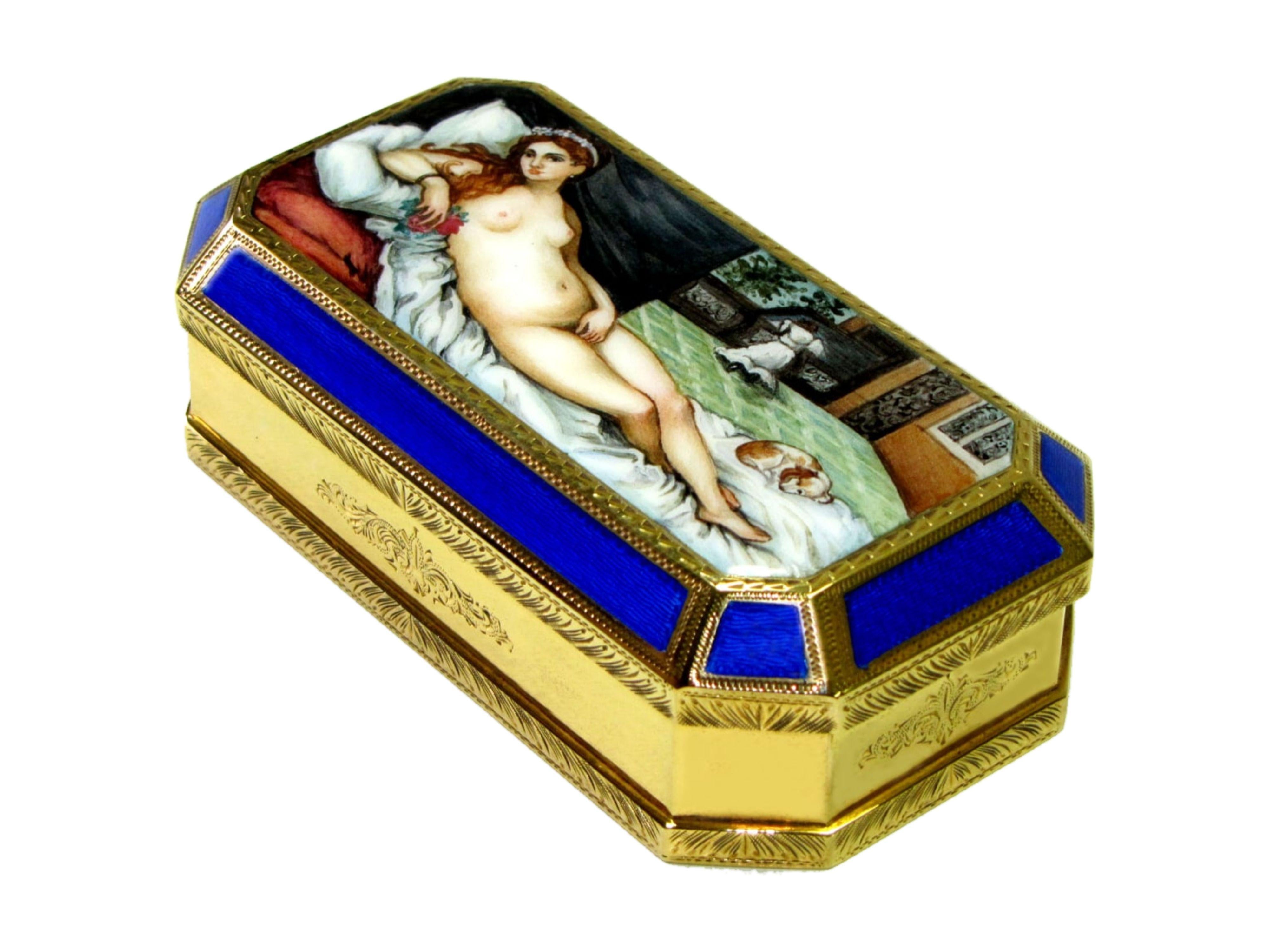 Italian Jewel Box with Miniature Salimbeni Sterling Silver