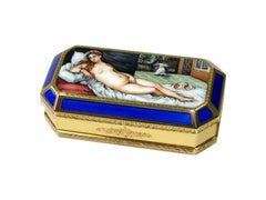 Jewel Box with Miniature Salimbeni Sterling Silver