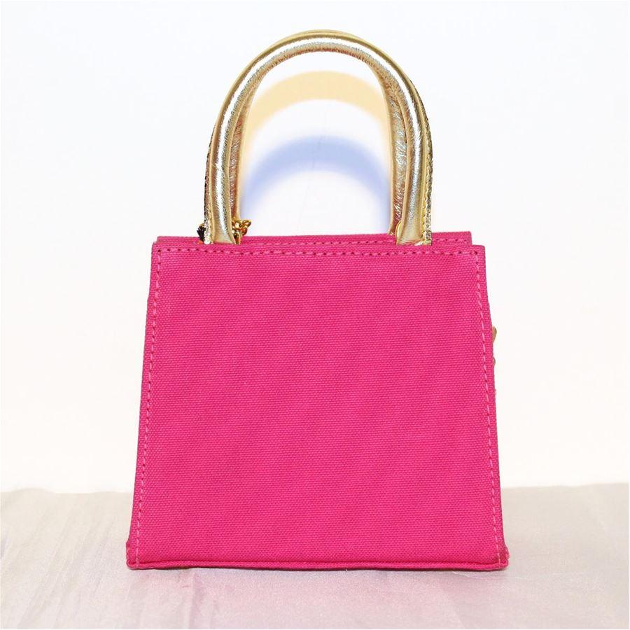 Pink Carlo Zini Jewel mini bag size Unique