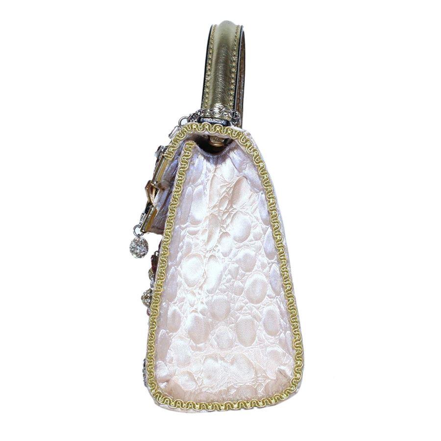Mini-Tasche mit Juwelen Damen im Angebot