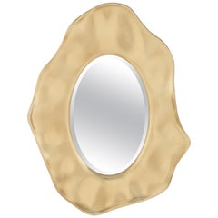 Jewel Mirror in Gold Leaf or Silver Leaf