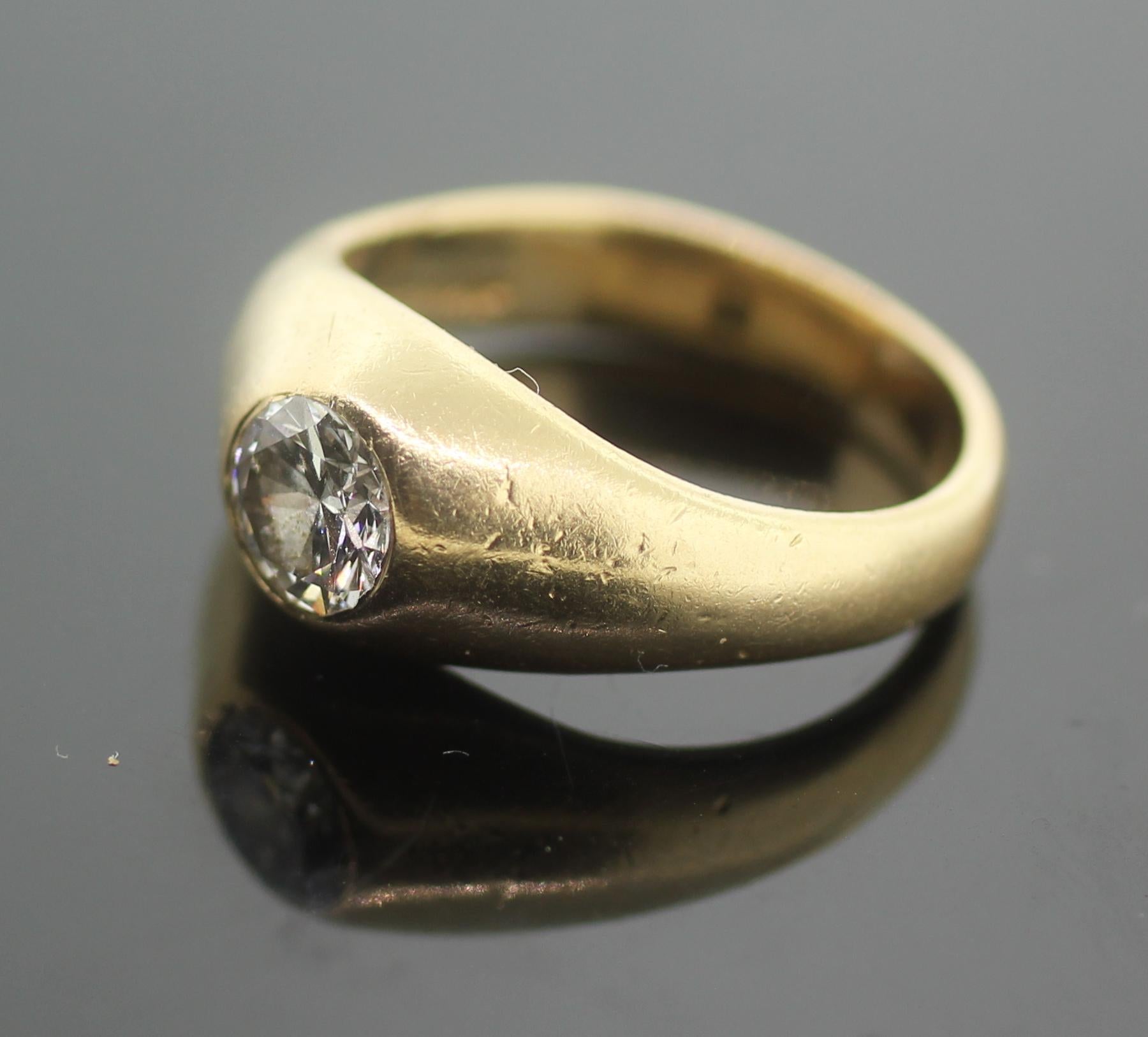 Anillo de Diamantes Joya del Océano 14K Moderno en venta